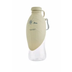 New drikkeflaske med silikoneskål beige 550 ml Hundeskåle Til Mad Og Drikke Der Passer Til Din Hunds Behov|Hundeskåle Til Hvalpe - Praktisk, Sikker Og Nem Spisetid