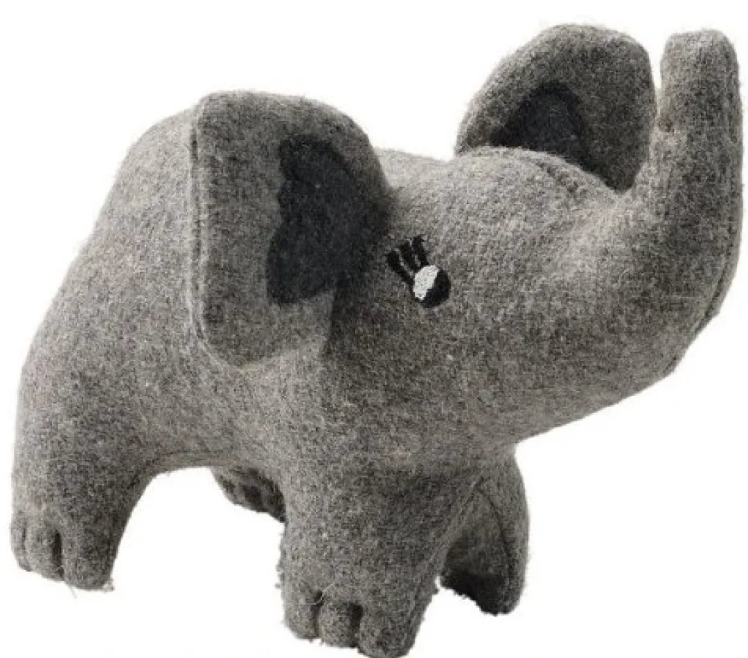 Best Eiby Elefant M - bamse til mellemstore hunde Hundelegetøj Til Alle Hunde Leg Og Aktivering Året Rundt|Legetøj Til Hvalpe - Sjov Leg, Aktivering Og Tryghed Fra Første Dag