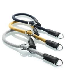 Discount Eiby Freestyle Blå XS - klassisk hundehalsbånd i læder Hvalpehalsbånd - Bløde Og Sikre Halsbånd Med Perfekt Pasform Til Din Hvalp|Hundehalsbånd Med Stil - Komfort Og Sikkerhed Til Din Hund