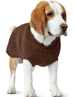 Online Finja pullover strik Mørkebrun str 65 Hundetøj Til Hvalpe - Varme Dækkener Og Sko Til Trygge Gåture|Hundetøj Til Alle Hunde Med Varme Dækkener Og Sko
