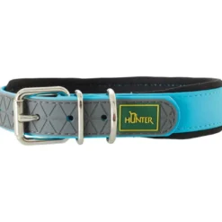 Best Halsbånd Convenience 45 Blå - 33-40 cm Hvalpehalsbånd - Bløde Og Sikre Halsbånd Med Perfekt Pasform Til Din Hvalp|Hundehalsbånd Med Stil - Komfort Og Sikkerhed Til Din Hund