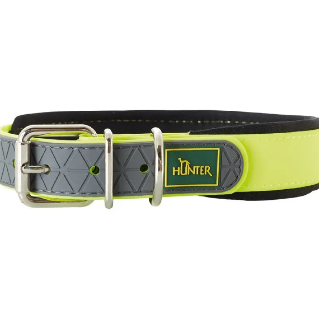Halsbånd Convenience 65 Gul - 50-60 cm Hvalpehalsbånd - Bløde Og Sikre Halsbånd Med Perfekt Pasform Til Din Hvalp|Hundehalsbånd Med Stil - Komfort Og Sikkerhed Til Din Hund