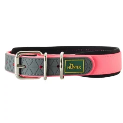 Best Halsbånd Convenience NeonPink 40 - 29-35 cm Hvalpehalsbånd - Bløde Og Sikre Halsbånd Med Perfekt Pasform Til Din Hvalp|Hundehalsbånd Med Stil - Komfort Og Sikkerhed Til Din Hund
