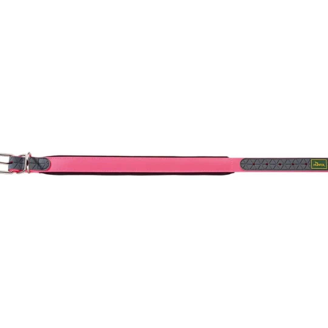 Halsbånd Convenience NeonPink 60 - 45-55 cm Hvalpehalsbånd - Bløde Og Sikre Halsbånd Med Perfekt Pasform Til Din Hvalp|Hundehalsbånd Med Stil - Komfort Og Sikkerhed Til Din Hund