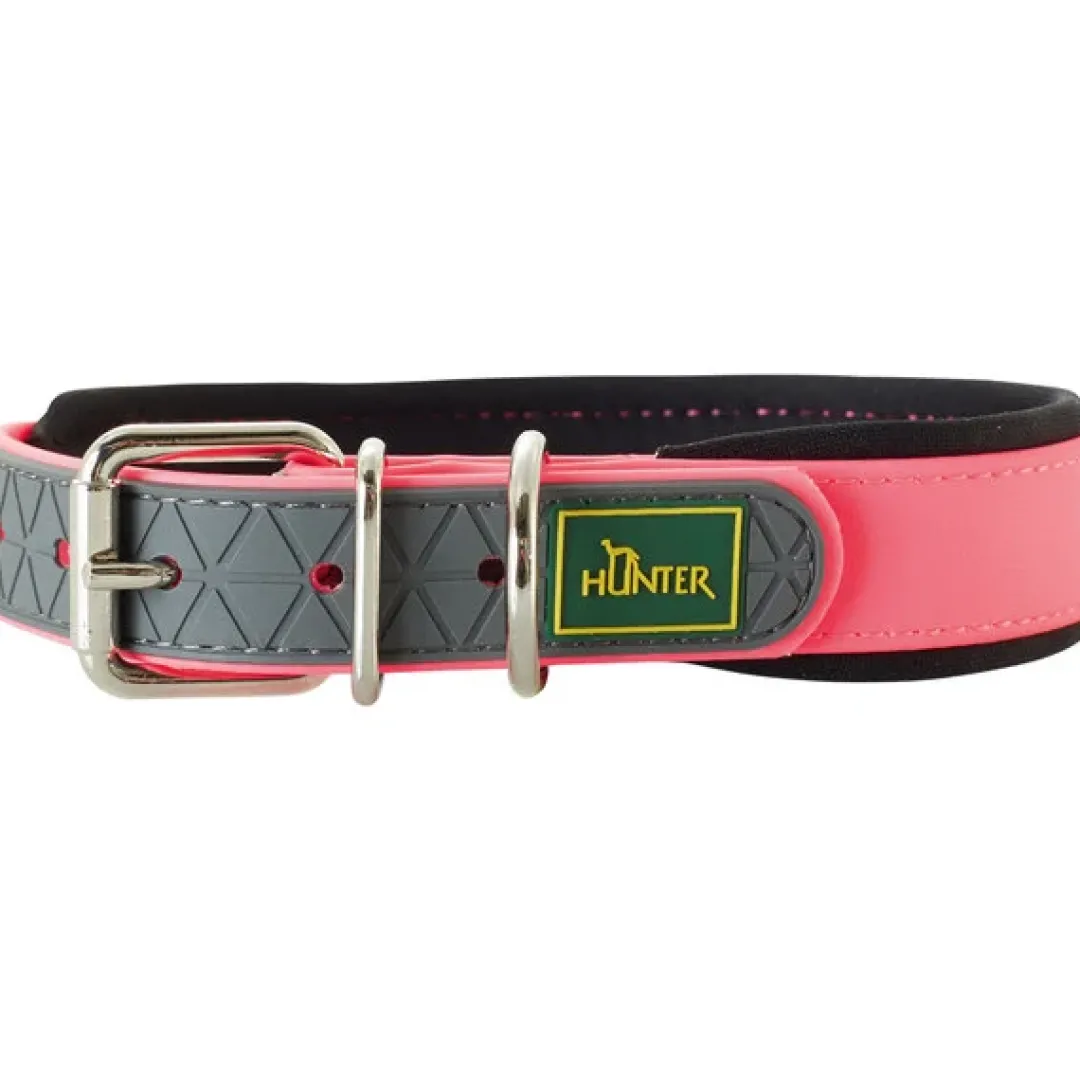 Halsbånd Convenience NeonPink 60 - 45-55 cm Hvalpehalsbånd - Bløde Og Sikre Halsbånd Med Perfekt Pasform Til Din Hvalp|Hundehalsbånd Med Stil - Komfort Og Sikkerhed Til Din Hund