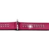 New Halsbånd Diamond Petit 42 Pink - 35-39 cm Hvalpehalsbånd - Bløde Og Sikre Halsbånd Med Perfekt Pasform Til Din Hvalp|Hundehalsbånd Med Stil - Komfort Og Sikkerhed Til Din Hund