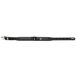 New halsbånd diamond petit 24 sort - 17-21 cm Hvalpehalsbånd - Bløde Og Sikre Halsbånd Med Perfekt Pasform Til Din Hvalp|Hundehalsbånd Med Stil - Komfort Og Sikkerhed Til Din Hund
