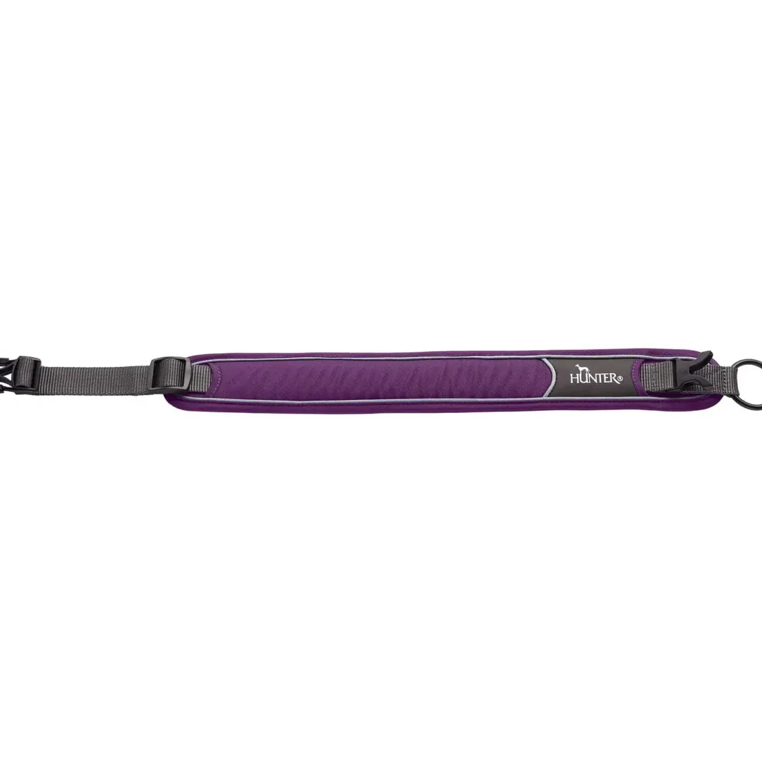 Hot Halsbånd Divo L Violet/Grå - justerbart hundehalsbånd (45-55 cm, B 4,5 cm) Hvalpehalsbånd - Bløde Og Sikre Halsbånd Med Perfekt Pasform Til Din Hvalp|Hundehalsbånd Med Stil - Komfort Og Sikkerhed Til Din Hund