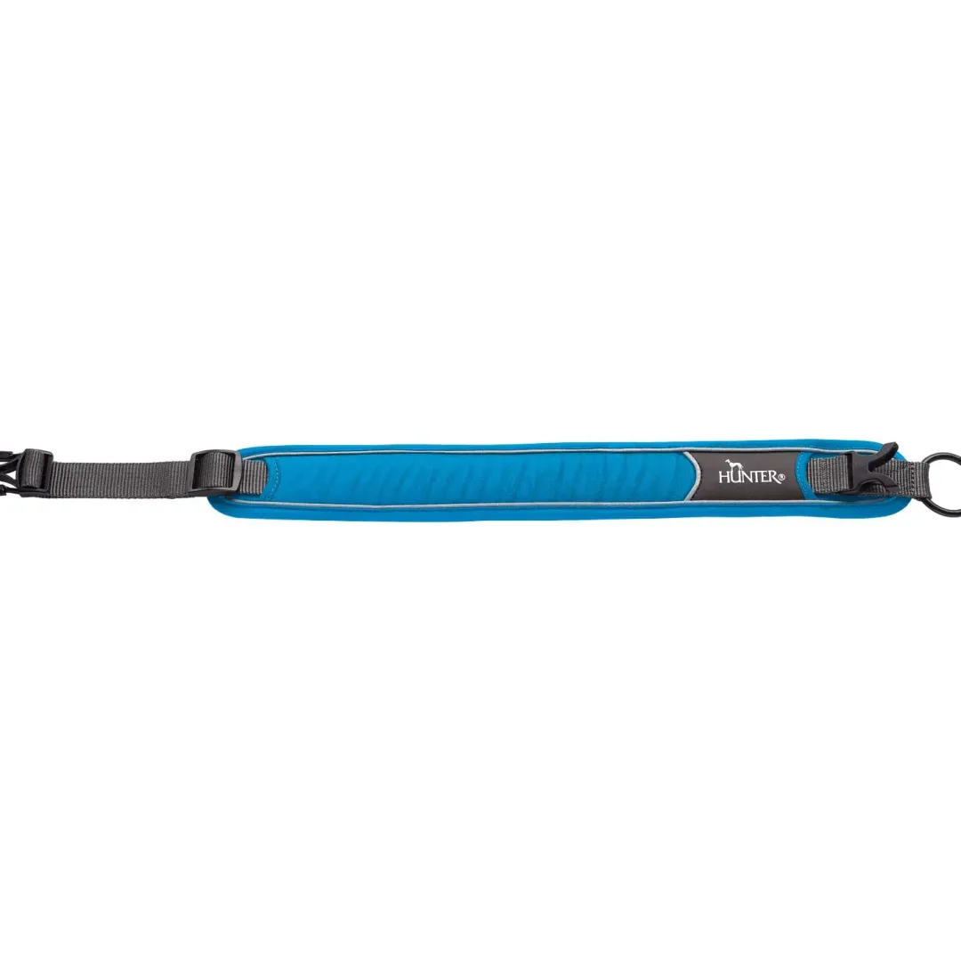 Halsbånd Divo M Lyseblå/Grå - justerbart hundehalsbånd (35-45 cm, B 4,5 cm) Hvalpehalsbånd - Bløde Og Sikre Halsbånd Med Perfekt Pasform Til Din Hvalp|Hundehalsbånd Med Stil - Komfort Og Sikkerhed Til Din Hund