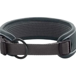 Outlet Halsbånd Divo S Grå/Grå - justerbart hundehalsbånd (25-35 cm, B 4 cm) Hvalpehalsbånd - Bløde Og Sikre Halsbånd Med Perfekt Pasform Til Din Hvalp|Hundehalsbånd Med Stil - Komfort Og Sikkerhed Til Din Hund