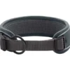 Clearance Halsbånd Divo XL Grå/Grå - justerbart hundehalsbånd (55-65 cm, B 5,5 cm) Hvalpehalsbånd - Bløde Og Sikre Halsbånd Med Perfekt Pasform Til Din Hvalp|Hundehalsbånd Med Stil - Komfort Og Sikkerhed Til Din Hund