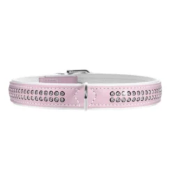 Online Halsbånd 35 Modern Art Deluxe Rosa - 24-30 cm Hvalpehalsbånd - Bløde Og Sikre Halsbånd Med Perfekt Pasform Til Din Hvalp|Hundehalsbånd Med Stil - Komfort Og Sikkerhed Til Din Hund