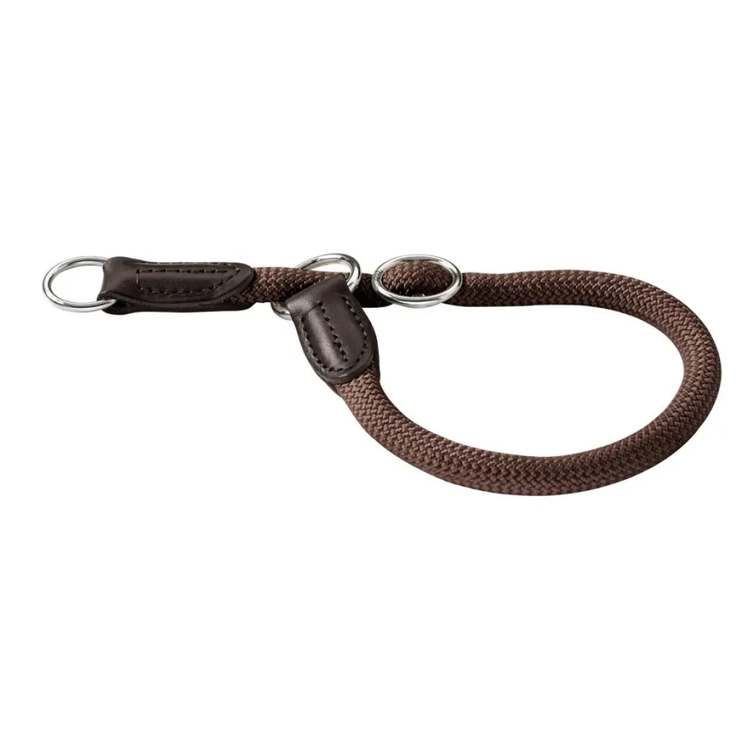 Online Halvkvæler halsbånd Freestyle Brun 40/10 - slidstærkt halsbånd til hunde Hvalpehalsbånd - Bløde Og Sikre Halsbånd Med Perfekt Pasform Til Din Hvalp|Hundehalsbånd Med Stil - Komfort Og Sikkerhed Til Din Hund