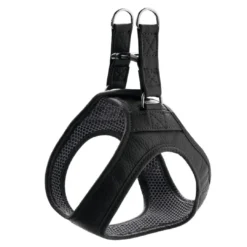 Online Hilo læder hundesele sort XS - hals 33-37 cm Hvalpeseler - Bløde Justerbare Seler Der Giver Din Hvalp Tryghed Og Støtte På Turen|Hundeseler Til Alle Behov Og Hundestørrelser