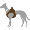 Clearance Hilo læder hundesele XS-S brun hals 37-40 cm - let og komfortabel pasform Hvalpeseler - Bløde Justerbare Seler Der Giver Din Hvalp Tryghed Og Støtte På Turen|Hundeseler Til Alle Behov Og Hundestørrelser