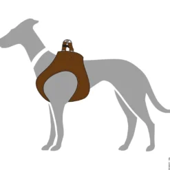 Clearance Hilo læder hundesele XS-S brun hals 37-40 cm - let og komfortabel pasform Hvalpeseler - Bløde Justerbare Seler Der Giver Din Hvalp Tryghed Og Støtte På Turen|Hundeseler Til Alle Behov Og Hundestørrelser
