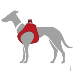 Discount Hilo Læder Hundesele XS-S Rød Hvalpeseler - Bløde Justerbare Seler Der Giver Din Hvalp Tryghed Og Støtte På Turen|Hundeseler Til Alle Behov Og Hundestørrelser