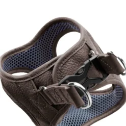 Best Hilo læder hundesele XXS-XS brun hals 30-34 cm - blød og let komfort Hvalpeseler - Bløde Justerbare Seler Der Giver Din Hvalp Tryghed Og Støtte På Turen|Hundeseler Til Alle Behov Og Hundestørrelser