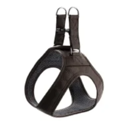 Best Hilo læder hundesele XXS-XS brun hals 30-34 cm - blød og let komfort Hvalpeseler - Bløde Justerbare Seler Der Giver Din Hvalp Tryghed Og Støtte På Turen|Hundeseler Til Alle Behov Og Hundestørrelser