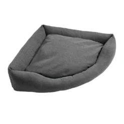Online hjørnesofa Livingston L 95x95 cm Grå Hundesenge Og Kurve Til Hunde - Bløde Og Komfortable|Sovepladser Til Hvalpe - Hundesenge, Kølemåtter Og Trygge Hvilesteder