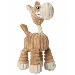 New Huggly Zoo Giraf Hundelegetøj - bamse med squeaker Hundelegetøj Til Alle Hunde Leg Og Aktivering Året Rundt|Legetøj Til Hvalpe - Sjov Leg, Aktivering Og Tryghed Fra Første Dag