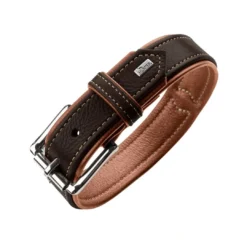 Online Hundehalsbånd læder Canada Elg Str.35 Sort/Cognac - 24-30 cm Hvalpehalsbånd - Bløde Og Sikre Halsbånd Med Perfekt Pasform Til Din Hvalp|Hundehalsbånd Med Stil - Komfort Og Sikkerhed Til Din Hund