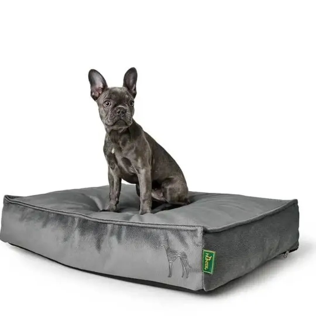Discount hundepude Merida Medium 75 x 50 cm Grå Hundesenge Og Kurve Til Hunde - Bløde Og Komfortable|Sovepladser Til Hvalpe - Hundesenge, Kølemåtter Og Trygge Hvilesteder