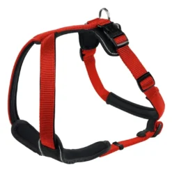 Outlet hundesele Neopren Rød XL længde 73-94 cm 2,5 cm - blød og stabil komfort Hundeseler Til Alle Behov Og Hundestørrelser