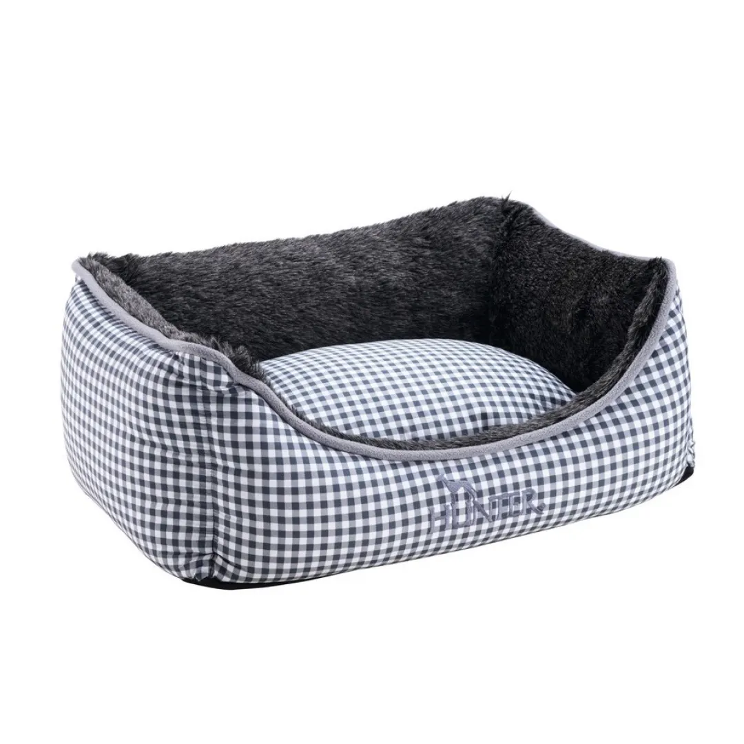 Hot hundeseng Astana Medium 80x60 cm Blå Hundesenge Og Kurve Til Hunde - Bløde Og Komfortable|Sovepladser Til Hvalpe - Hundesenge, Kølemåtter Og Trygge Hvilesteder