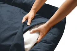 Best hundeseng Eiby M 80x60 cm Blå Hundesenge Og Kurve Til Hunde - Bløde Og Komfortable|Sovepladser Til Hvalpe - Hundesenge, Kølemåtter Og Trygge Hvilesteder