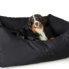 Best hundeseng Gent antibakteriel Medium 80x60 cm Sort Hundesenge Og Kurve Til Hunde - Bløde Og Komfortable|Sovepladser Til Hvalpe - Hundesenge, Kølemåtter Og Trygge Hvilesteder