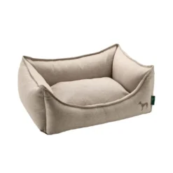 hundeseng Living Medium 80x60x25 cm Beige Hundesenge Og Kurve Til Hunde - Bløde Og Komfortable|Sovepladser Til Hvalpe - Hundesenge, Kølemåtter Og Trygge Hvilesteder