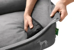 Discount hundeseng Ortho Merida L 90x70 cm Antracit Hundesenge Og Kurve Til Hunde - Bløde Og Komfortable|Sovepladser Til Hvalpe - Hundesenge, Kølemåtter Og Trygge Hvilesteder