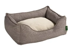 Discount hundesofa Boston Small 60 x 50 x 20 cm Brun Hundesenge Og Kurve Til Hunde - Bløde Og Komfortable|Sovepladser Til Hvalpe - Hundesenge, Kølemåtter Og Trygge Hvilesteder