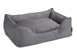 Discount hundesofa Boston Small 60 x 50 x 20 cm Grå Hundesenge Og Kurve Til Hunde - Bløde Og Komfortable|Sovepladser Til Hvalpe - Hundesenge, Kølemåtter Og Trygge Hvilesteder