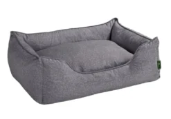 hundesofa Boston X-Large 120 x 80 cm Grå Hundesenge Og Kurve Til Hunde - Bløde Og Komfortable|Sovepladser Til Hvalpe - Hundesenge, Kølemåtter Og Trygge Hvilesteder