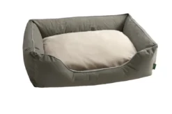 New hundesofa Vancouver Small 60 x 50 cm i grå Hundesenge Og Kurve Til Hunde - Bløde Og Komfortable|Sovepladser Til Hvalpe - Hundesenge, Kølemåtter Og Trygge Hvilesteder