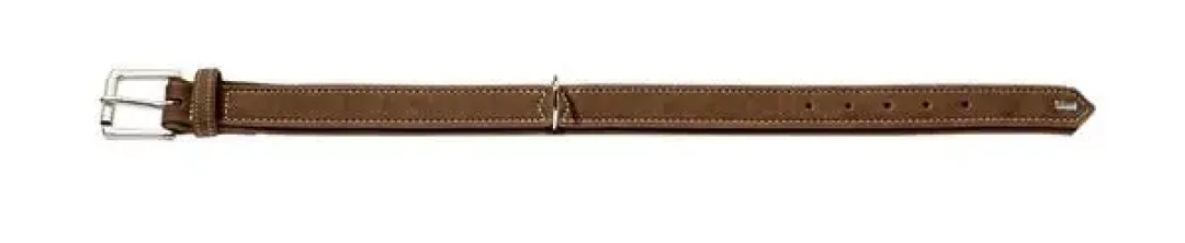 Clearance Hunting halsbånd str.35 Brun - justerbart hundehalsbånd (24 - 30 cm., B 1,8 cm.) Hvalpehalsbånd - Bløde Og Sikre Halsbånd Med Perfekt Pasform Til Din Hvalp|Hundehalsbånd Med Stil - Komfort Og Sikkerhed Til Din Hund
