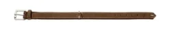 Clearance Hunting halsbånd str.40 Brun - justerbart hundehalsbånd (29 - 35 cm., B 1,8 cm.) Hvalpehalsbånd - Bløde Og Sikre Halsbånd Med Perfekt Pasform Til Din Hvalp|Hundehalsbånd Med Stil - Komfort Og Sikkerhed Til Din Hund