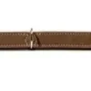 New Hunting halsbånd str.55 Brun - justerbart hundehalsbånd (42 - 48 cm., B 3,5 cm.) Hvalpehalsbånd - Bløde Og Sikre Halsbånd Med Perfekt Pasform Til Din Hvalp|Hundehalsbånd Med Stil - Komfort Og Sikkerhed Til Din Hund