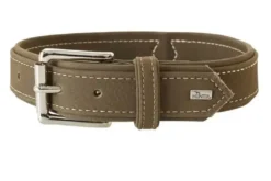 Online Hunting halsbånd str.45 Oliven - justerbart hundehalsbånd (33 - 39 cm., B 2,8 cm.) Hvalpehalsbånd - Bløde Og Sikre Halsbånd Med Perfekt Pasform Til Din Hvalp|Hundehalsbånd Med Stil - Komfort Og Sikkerhed Til Din Hund