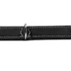Hot Hunting halsbånd str.55 Sort - justerbart hundehalsbånd (42 - 48 cm., B 3,5 cm.) Hvalpehalsbånd - Bløde Og Sikre Halsbånd Med Perfekt Pasform Til Din Hvalp|Hundehalsbånd Med Stil - Komfort Og Sikkerhed Til Din Hund