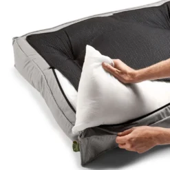 New Lancester hundeseng XLarge 120 x 90 cm Grå Hundesenge Og Kurve Til Hunde - Bløde Og Komfortable|Sovepladser Til Hvalpe - Hundesenge, Kølemåtter Og Trygge Hvilesteder