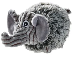 Legetøj Plys Pori Elefant M - bamse til hunde Hundelegetøj Til Alle Hunde Leg Og Aktivering Året Rundt|Legetøj Til Hvalpe - Sjov Leg, Aktivering Og Tryghed Fra Første Dag