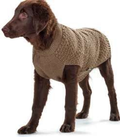 Outlet Malmø pullover strik beige str. 45 Hundetøj Til Hvalpe - Varme Dækkener Og Sko Til Trygge Gåture|Hundetøj Til Alle Hunde Med Varme Dækkener Og Sko