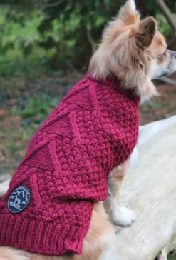 Discount Malmø pullover strik bordeaux str. 45 Hundetøj Til Hvalpe - Varme Dækkener Og Sko Til Trygge Gåture|Hundetøj Til Alle Hunde Med Varme Dækkener Og Sko