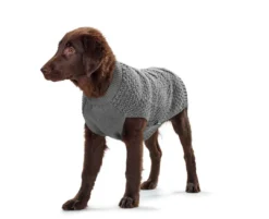 Discount Malmø pullover strik grå str 35 Hundetøj Til Hvalpe - Varme Dækkener Og Sko Til Trygge Gåture|Hundetøj Til Alle Hunde Med Varme Dækkener Og Sko