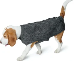 Best Malmø pullover strik Koksgrå str.50 Hundetøj Til Hvalpe - Varme Dækkener Og Sko Til Trygge Gåture|Hundetøj Til Alle Hunde Med Varme Dækkener Og Sko