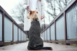 Best Malmø pullover strik Koksgrå str.50 Hundetøj Til Hvalpe - Varme Dækkener Og Sko Til Trygge Gåture|Hundetøj Til Alle Hunde Med Varme Dækkener Og Sko