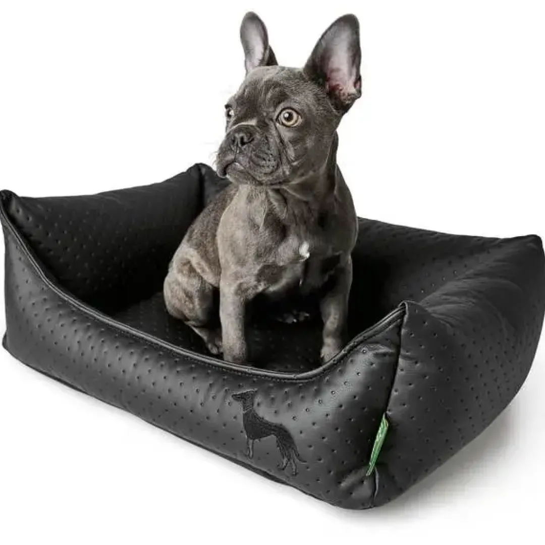Hot Mira hundepude S 50x35 cm Sort Hundesenge Og Kurve Til Hunde - Bløde Og Komfortable|Sovepladser Til Hvalpe - Hundesenge, Kølemåtter Og Trygge Hvilesteder